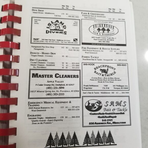 Rhode Island street and address finder guide book softcover bound map book - Picture 8 of 9